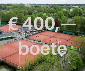 400,- boete Rijnhuyse